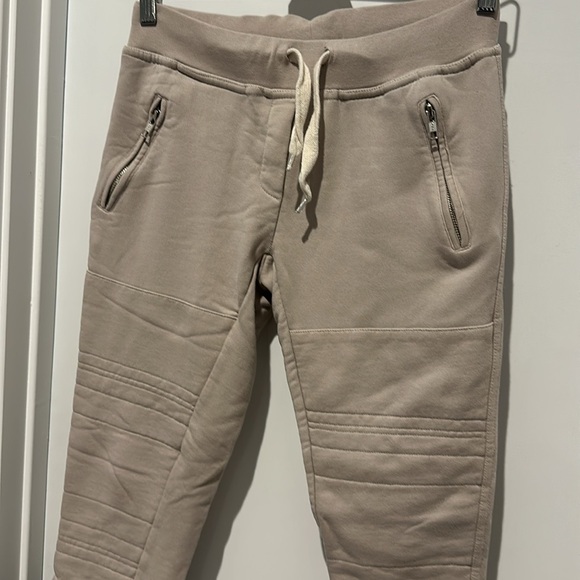 SINCERELY JULES LUX JOGGERS (CREAM/LIGHT TAN) - Picture 6 of 13